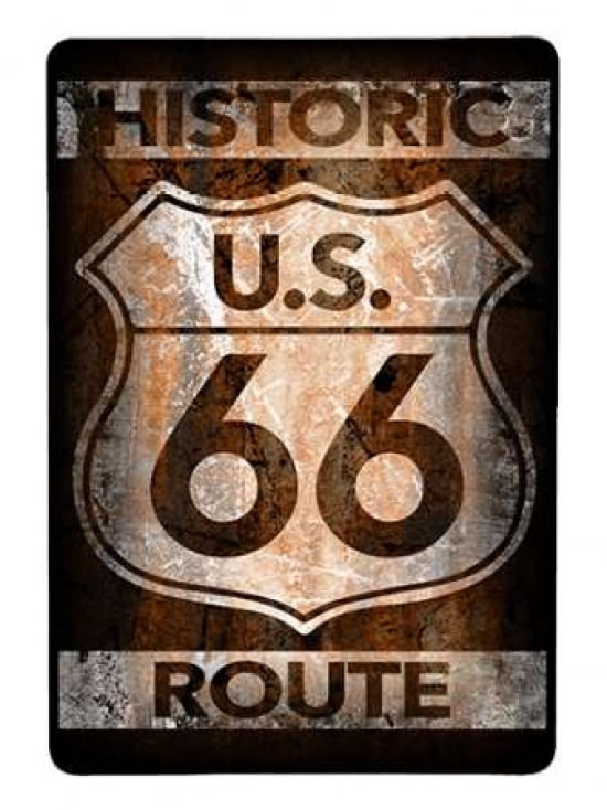 Historic Route 66 Canvas Art - Lynn Garwood (18 x 24)