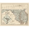 thumbnail image 1 of Historic State Map - Maryland Delaware - Harper 1845 - Vintage Wall Art, 1 of 4