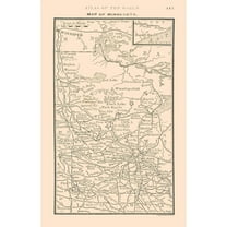 Historic State Map - Minnesota - Alden 1886 - 23 x 35.84 - Vintage Wall Art