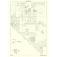 thumbnail image 1 of Historic State Map - Nevada - USGS 1967 - 23 x 32.24 - Vintage Wall Art, 1 of 5