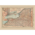 thumbnail image 1 of Historic State Map - New York - Reynold 1921 - 32.53 x 23 - Vintage Wall Art, 1 of 5