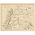 thumbnail image 1 of Historic State Map - Washington Oregon Territories - Rogers 1857 - Vintage Wall Art, 1 of 4