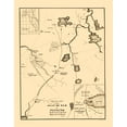 thumbnail image 1 of Historic War Map - Florida Seminole Wars- Florida East Coast 1836 - 23 x 29.36 - Vintage Wall Art, 1 of 5