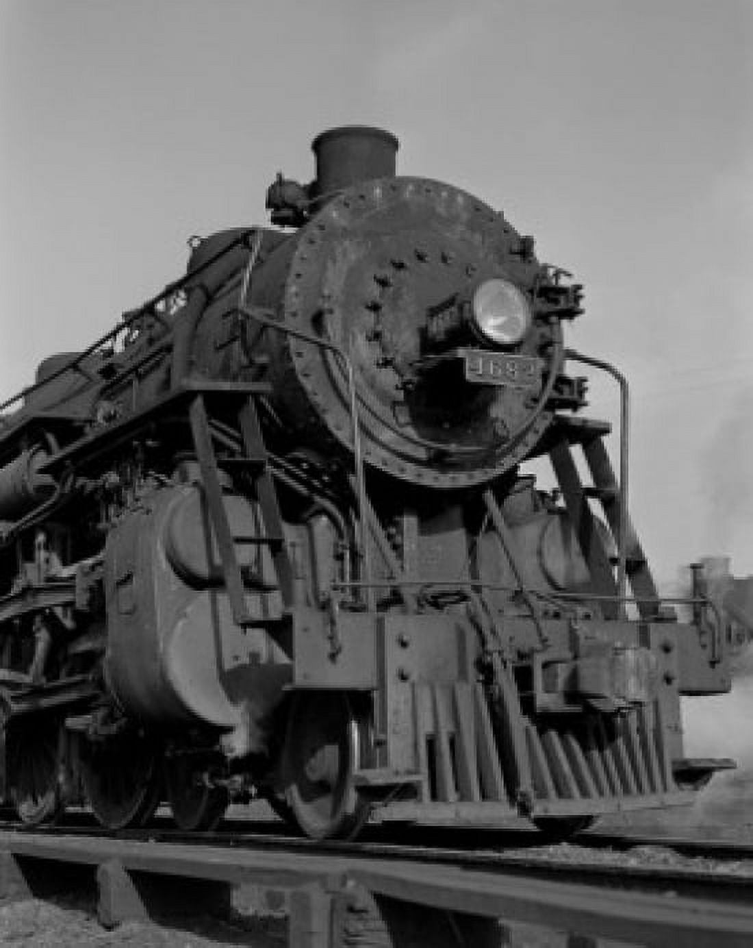 Historic steam locomotive Canvas Art - (18 x 24)