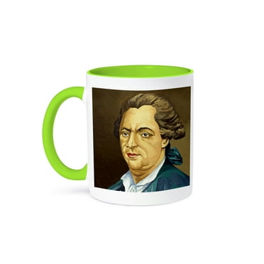 3dRose, Historical Art portrait, Mesmer, Franz Anton, doctor - EU10 PRI0016 - Prisma, 11oz Two-Tone Green Mug