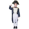 thumbnail image 1 of Dress Up America Boys Colonial General Costume – Napoleon, Founding Fathers & Tom Thumb Outfit Inspired Jacket, Pants & Hat, Large, 1 of 2