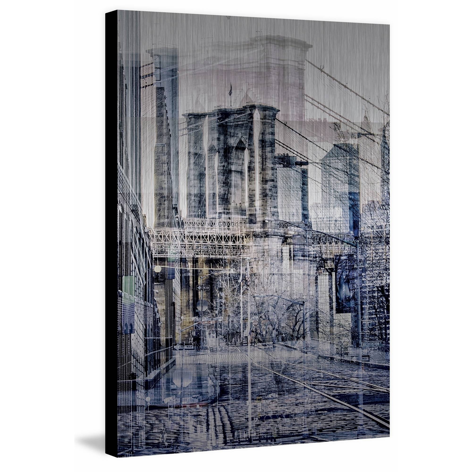 "Historical Compositions" Painting Print on Brushed Aluminum