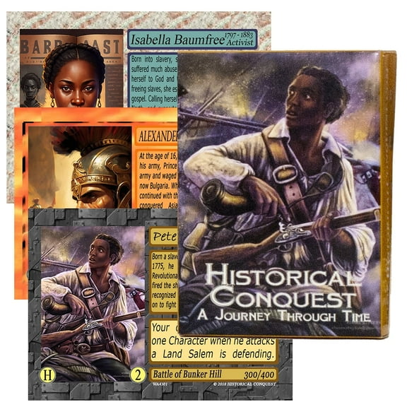 Historical Conquest Peter Salem Starter Deck – Educational History Card Game