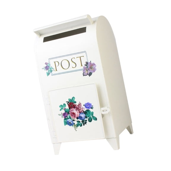 Historical Design Mailbox For Outdoor Decoration Strong Metal Build Generous Storage Space