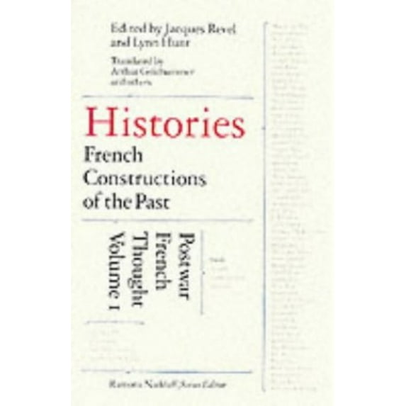 Pre-Owned Histories: French Constructions of the Past : Postwar French Thought: 1 Paperback