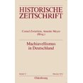 thumbnail image 1 of Historische Zeitschrift / Beihefte Machiavellismus in Deutschland, Book 51, (Paperback), 1 of 1