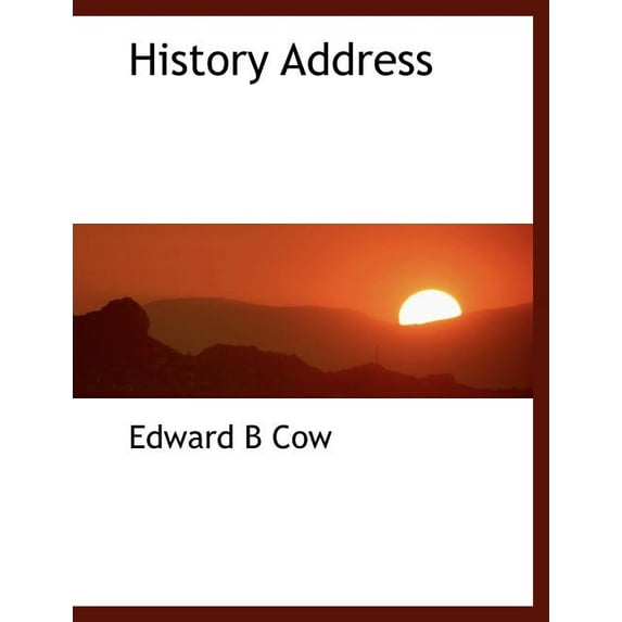 History Address (Paperback)