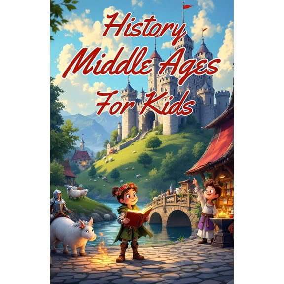 History Basic for Kids History Middle Ages for Kids: Knights, Castles, Feudalism, the Black Death, Crusades and Medieval Europe Explained for Y, Book 22, (Paperback)