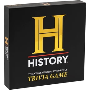 HISTORY Channel Trivia Game - 2000+ Fun General Knowledge Questions for Adults, Family and Teens in The Pursuit of Trivial Knowledge - The Perfect Party Card Game for Board Games Night