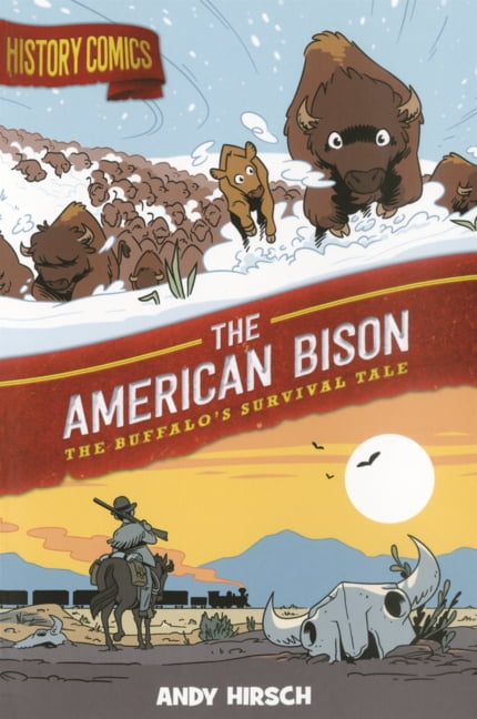 History Comics American Bison, (Hardcover)
