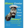 thumbnail image 1 of History Genius Volume 2: 2,500 question and answers to test your knowledge (Paperback), 1 of 1