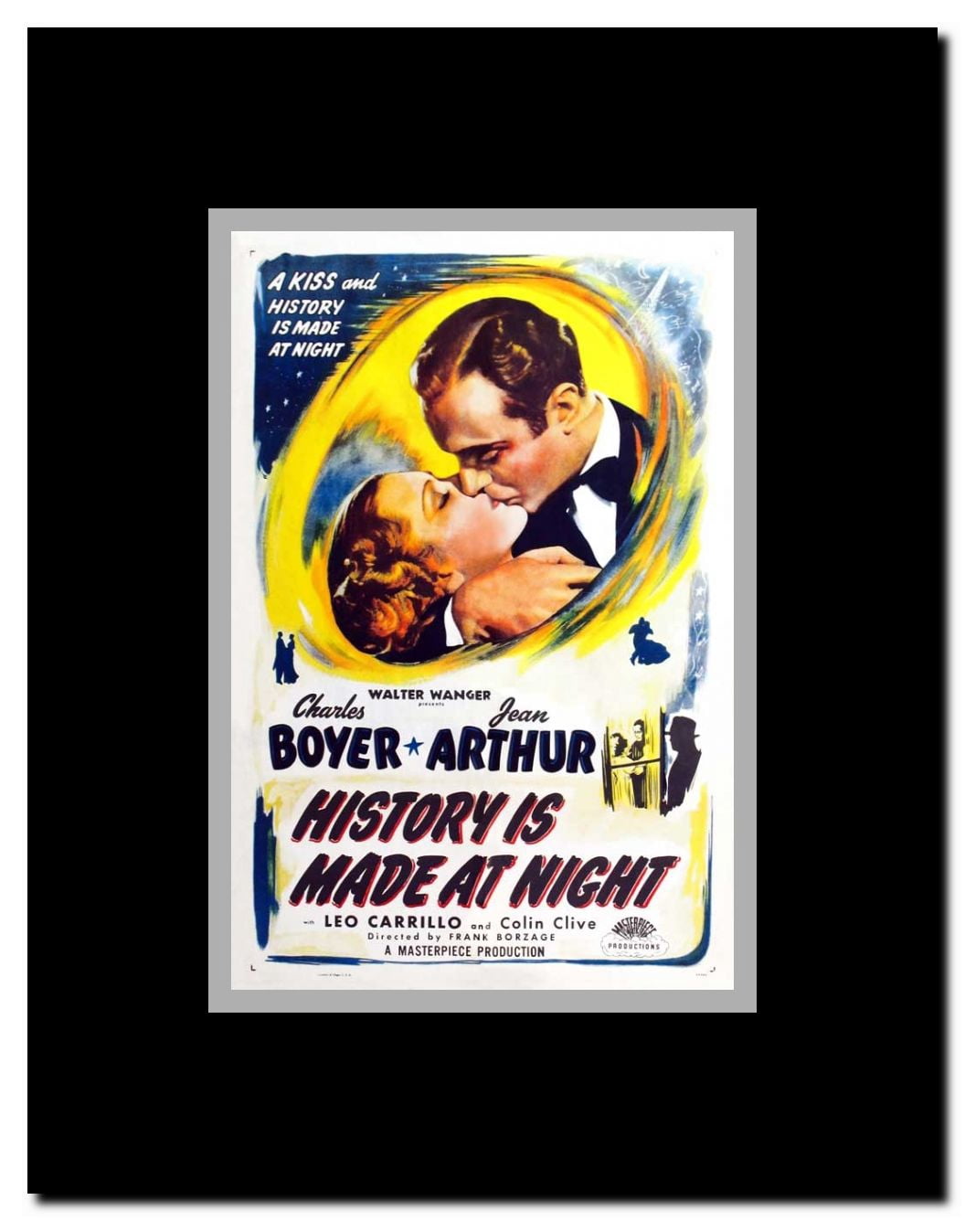 History Is Made at Night Framed Movie Poster