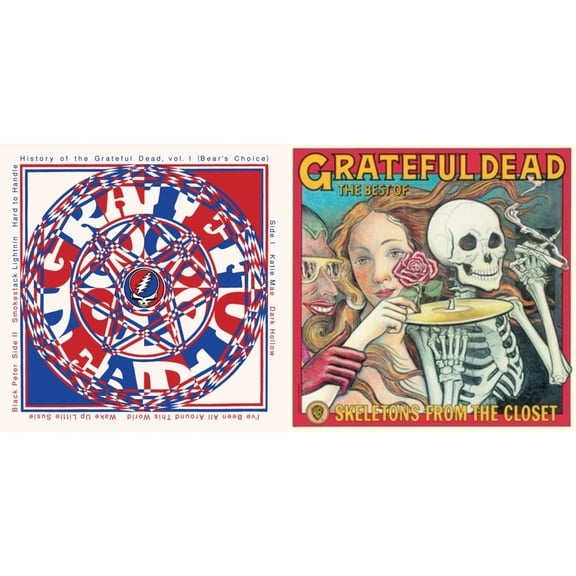 History Of The Grateful Dead Vol. 1 & Skeletons From The Closet: The Best Of Grateful Dead [LP Vinyl Bundle]