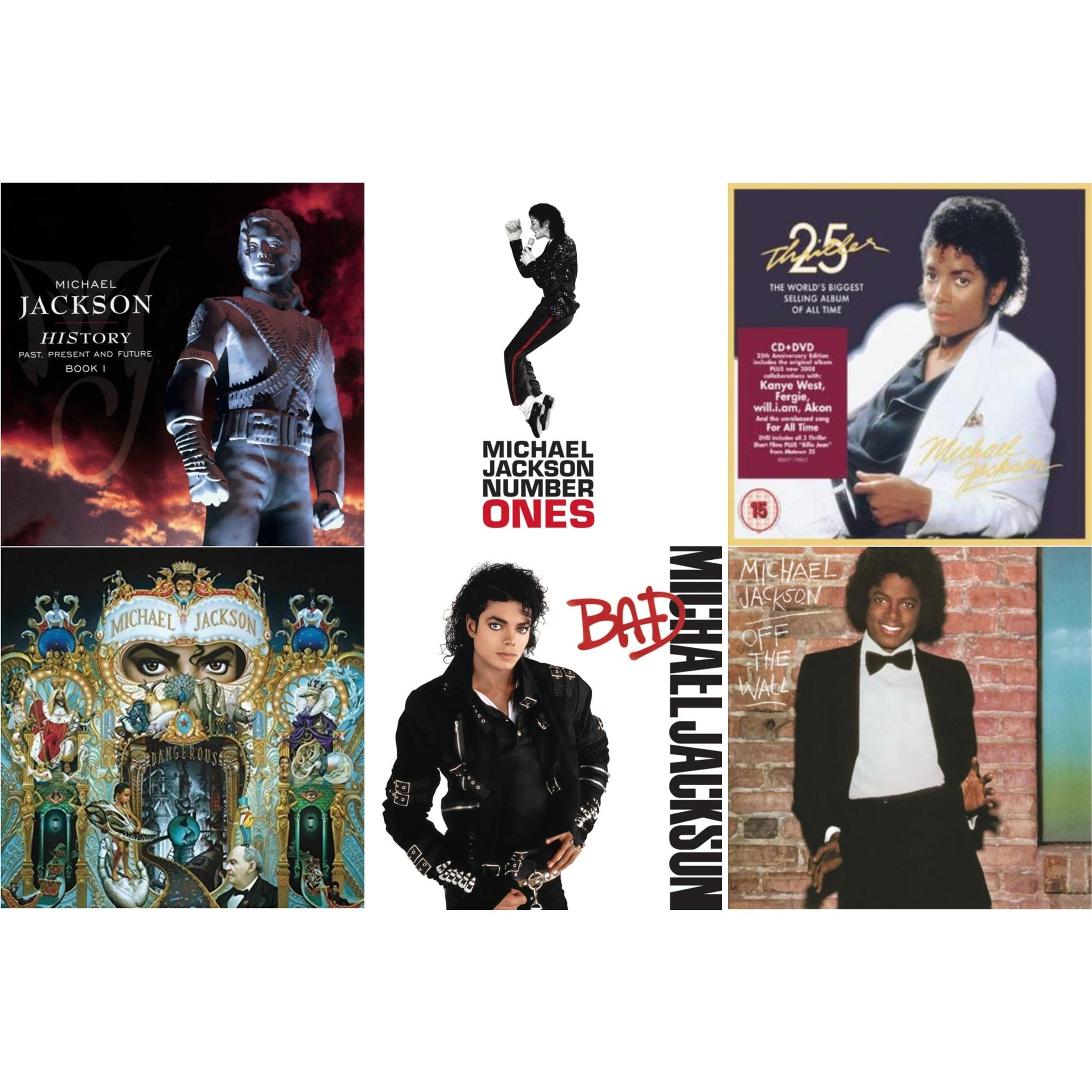 History: Past Present & Future Book 1 & Number Ones Togo | Ubuy