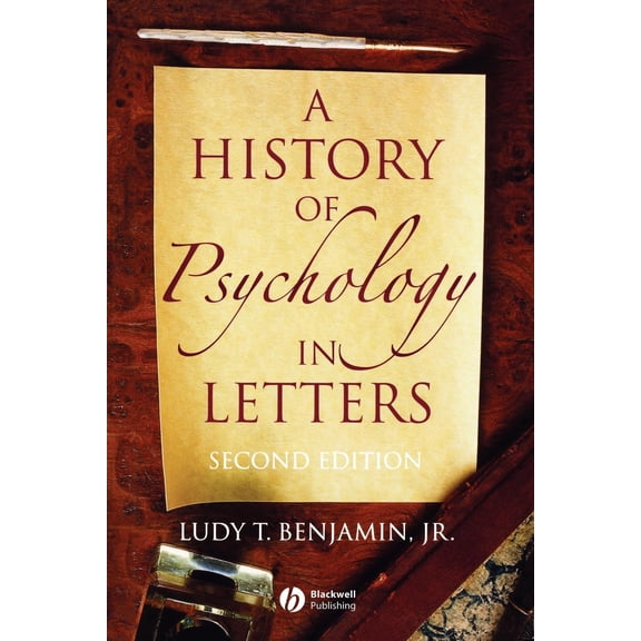 Pre-Owned History Psychology Letters 2e (Paperback 9781405126120) by Benjamin