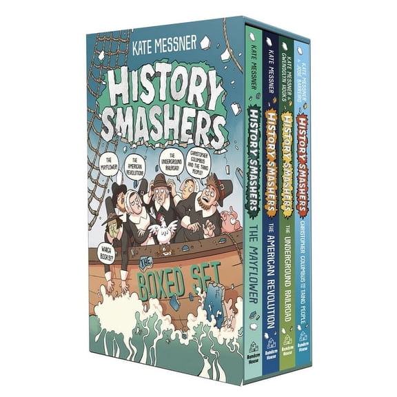 History Smashers History Smashers: The Boxed Set: The Mayflower; The American Revolution; The Underground Railroad; Christopher Columbus , (Paperback)