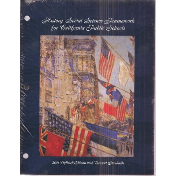 Pre-Owned History-Social Science Framework for California Public Schools K-12, 2001 updated Paperback