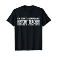 History Teacher Job Title Employee Funny History Teacher TShirt