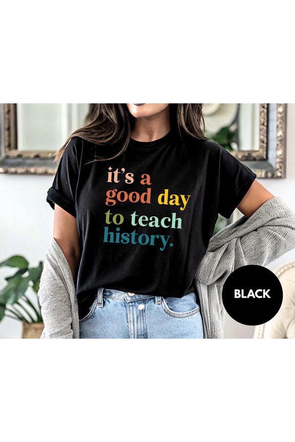 History Teacher T-Shirt: Retro Graphic Tee, Back To School Gift TSHIRT All Size S-5XL