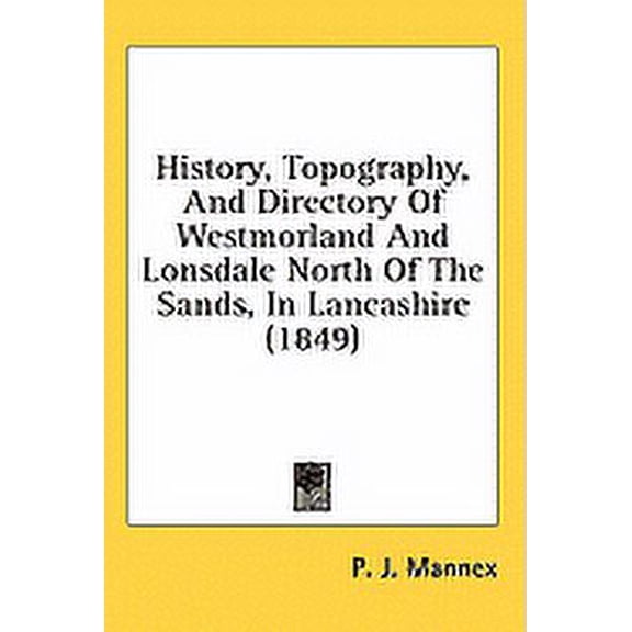 History Topography And Directory Of West