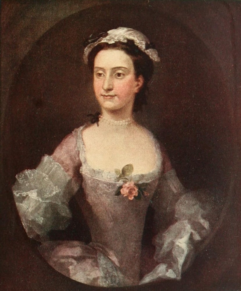History of Art 1911 Peg Woffington Canvas Art - William Hogarth (18 x 24)