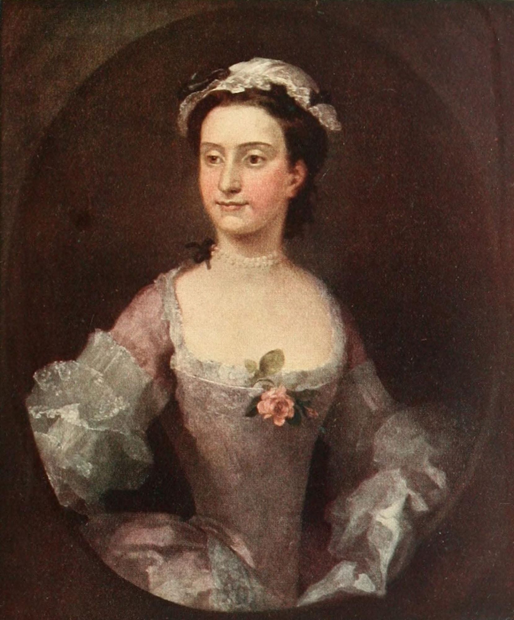 History of Art 1911 Peg Woffington Canvas Art - William Hogarth (24 x 36)