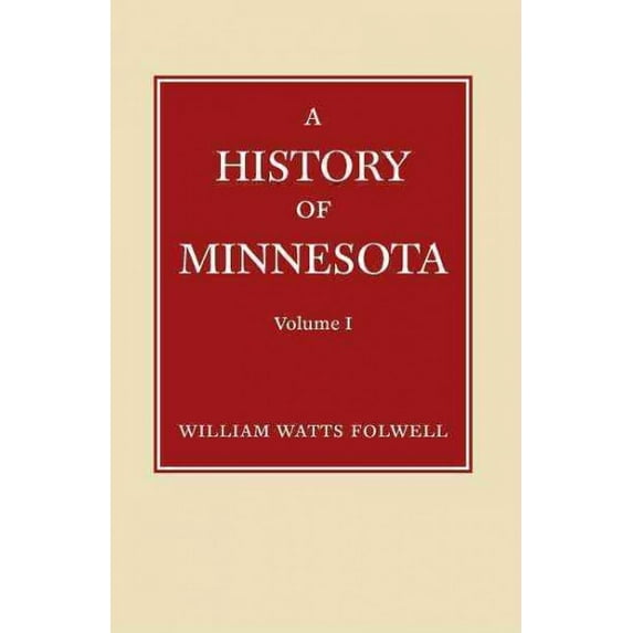 History of Minnesota V1 (Paperback)