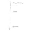 thumbnail image 1 of Pre-Owned History of West Africa (Hardcover) by J. F. Ade Ajayi, Michael Crowder, 1 of 1