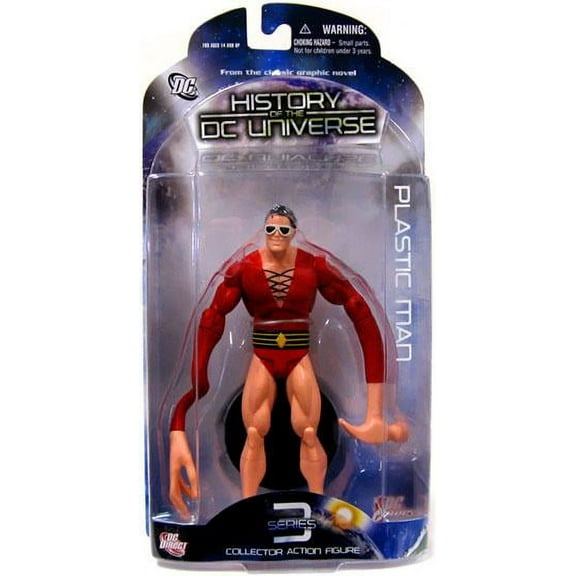 History of the DC Universe Series 3 Plastic Man Action Figure
