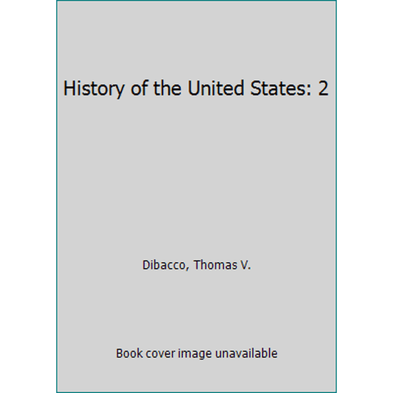 Pre-Owned History of the United States: 2 (Hardcover) 039581250X 9780395812501