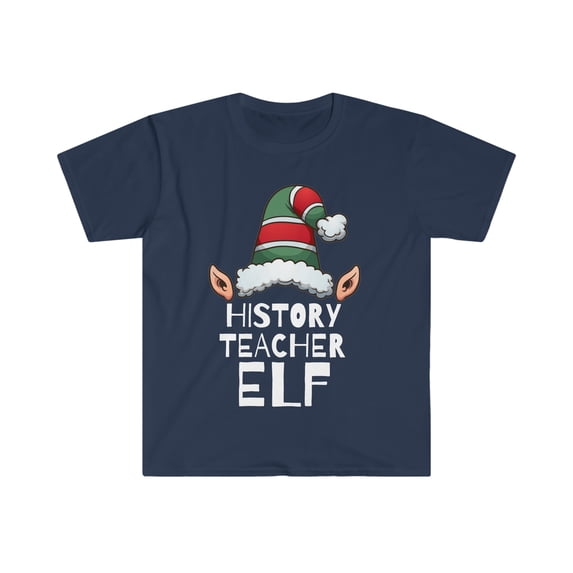 History teacher Elf Christmas Holidays Xmas Elves