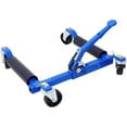 thumbnail image 1 of Historyli 2PC Car Wheel Dolly Jack,Vehicle Positioning with Ratcheting Foot Pedal,Heavy Duty Hydraulic Car Wheel Dolly Jack,Mechanical 1500-lbs,Blue, 1 of 6