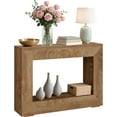 thumbnail image 1 of Historyli 47-Inch Farmhouse Console Table - Rustic Farmhouse Elegance,Wooden Entryway Table for Living Room,Versatile Multi Room Utility,and Easy Assembly, 1 of 7