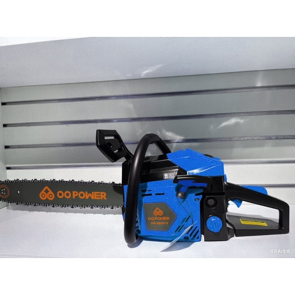 Historyli 52cc Gas Powered Chainsaw, 2-Stroke Engine with Quick Start & Ergonomic Handle, Blue