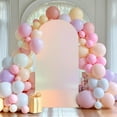 thumbnail image 1 of Historyli 7.2FT Wedding Arch Cover Double-Sided Spandex Fitted Arch Stand Covers Stretchy Backdrop Cover for Balloon Arches Birthday Party Bridal Baby Shower Photography Decoration,Colorful, 1 of 9