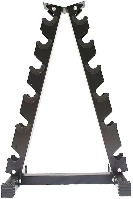 Historyli Dumbbell Rack Stand, A Frame Weight Rack for Dumbbells, Space Saver Storage Organizer for Home Gym