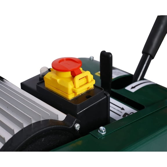 Historyli Electric Log Splitter, 20-inch, 7 Ton, Double Flywheel, 2HP, Green