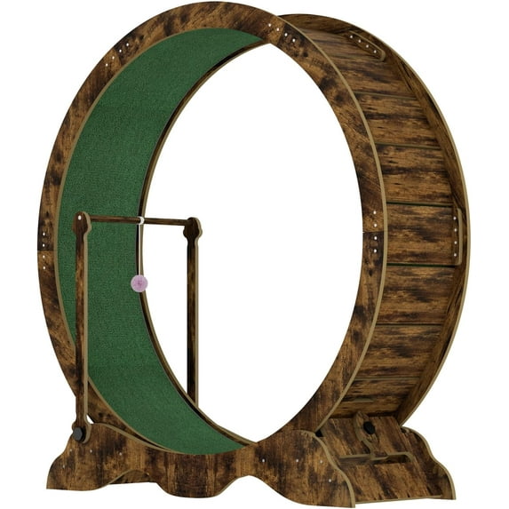 Historyli Exercise Wheel for Indoor Cats-48Inch Large Cat Running Wheel with Super Wide 15Inch Tread-Quiet Spinner Hamster Wheel,Supports Up to 45Lbs,Easy Assembly