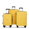 thumbnail image 1 of Historyli Go5H 3pcs Hardshell Luggage Sets Carry On Luggage Suitcase With Spinner Wheels TSA Lock For Travel (20/24/28), 1 of 9