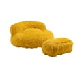 thumbnail image 1 of Historyli Go5H Bean Bag Chair With Ottoman, Ultra Soft Lazy Sofa Chair With Memory Foam,Accent Beanbag Chairs,For Living Room, Bedroom, Apartment, 1 of 9