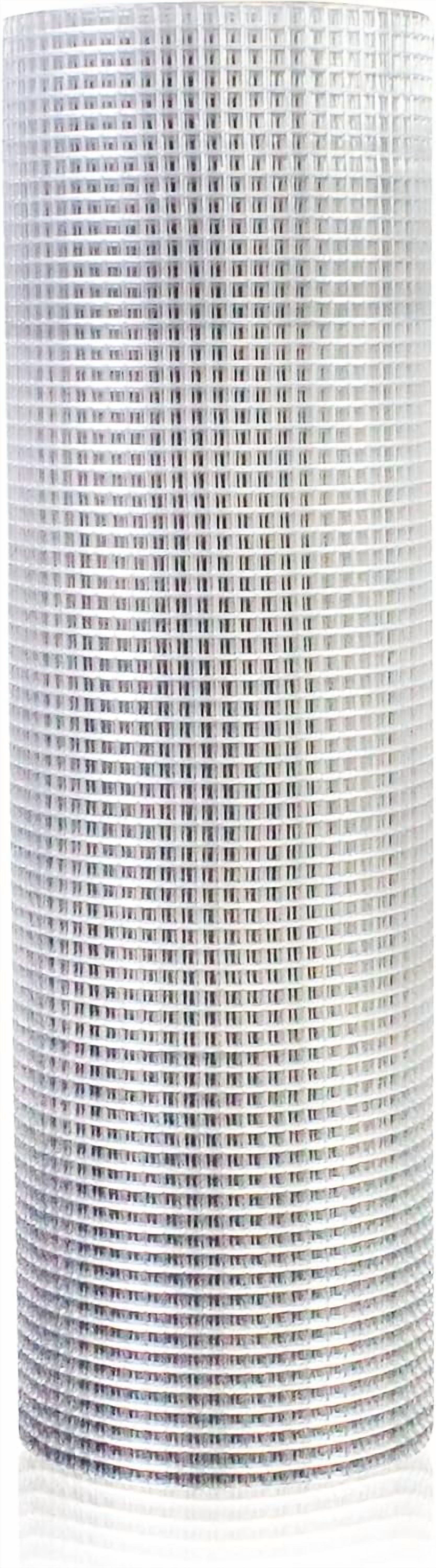 Historyli Hardware Cloth 1/4 inch 36in x 100 ft 23 Gauge,Garden Fencing,Chicken Wire Mesh Roll,Wire Fence Roll,Galvanized Mesh,Tree Guard,Mesh & Wire Cloth,Rat Wire,Hardware Mesh for Garden,Silver
