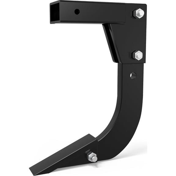 Historyli Hitch Mounted Trencher for 3 Point Hitch, Adjustable Subsoiler Plow with Replacement Blade, Black