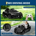 thumbnail image 1 of Historyli Powered Ride Ons,Electric Sports Car with Remote Control,12v Ride on Toy Car for Ages 3+,1 Seater Car with Bluetooth,LED Lights,Music,Double Doors,RC Car,Black, 1 of 8