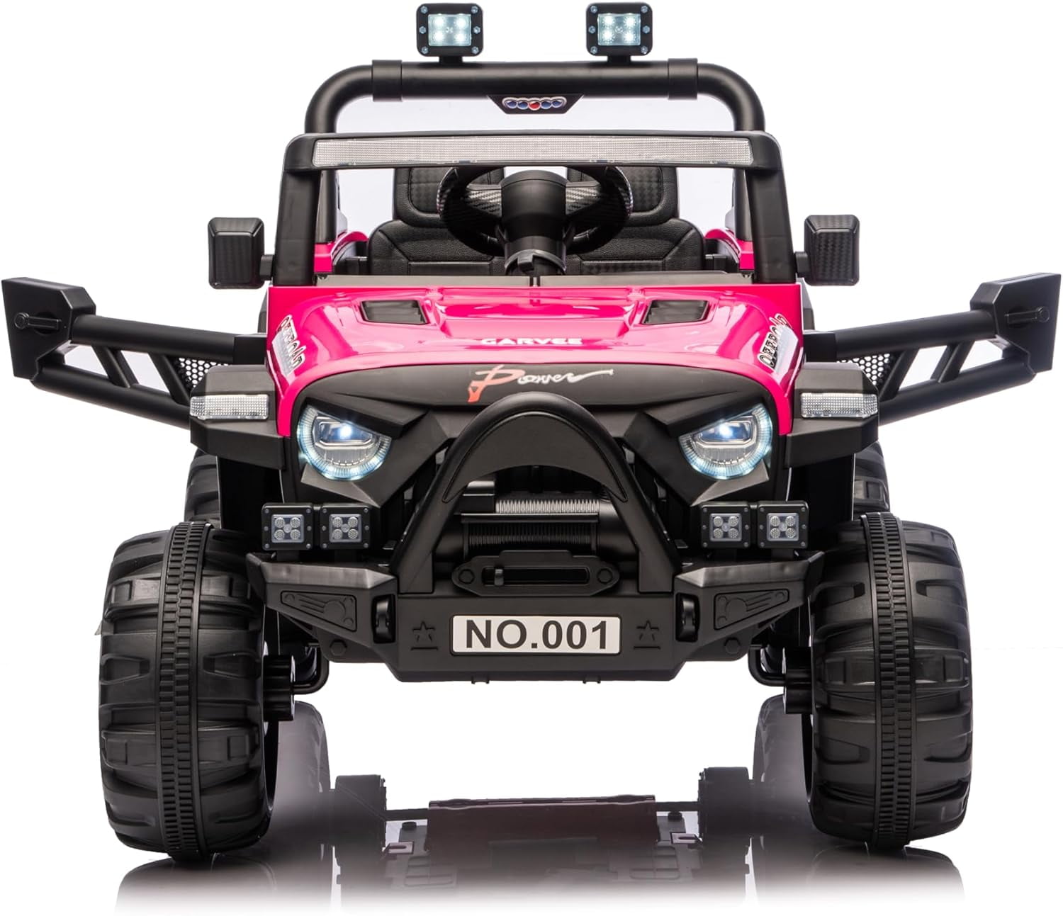 Historyli Ride On Car-12V Electric Car Toy with Parent Remote-Spring ...