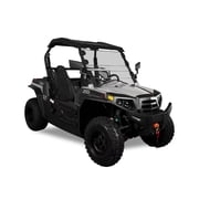 Hisun Sport 250 Grey 2-Seater UTV with Accessories